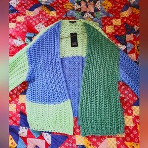 Crochet funky sweater